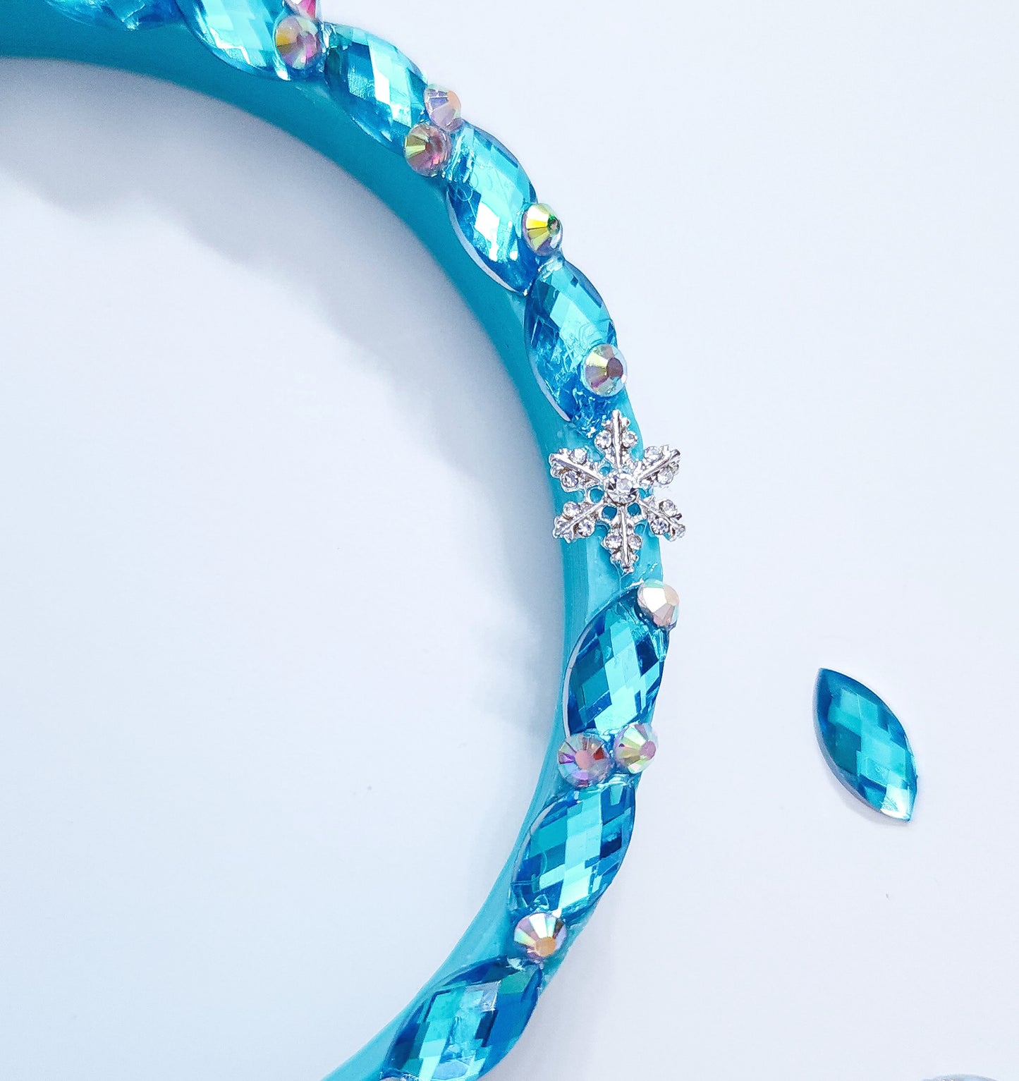 Ice Princess big crystal rhinestone style ears