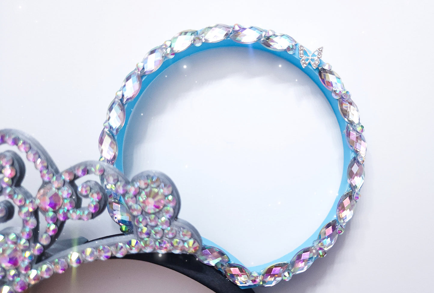 Midnight Princess big crystal rhinestone style ears