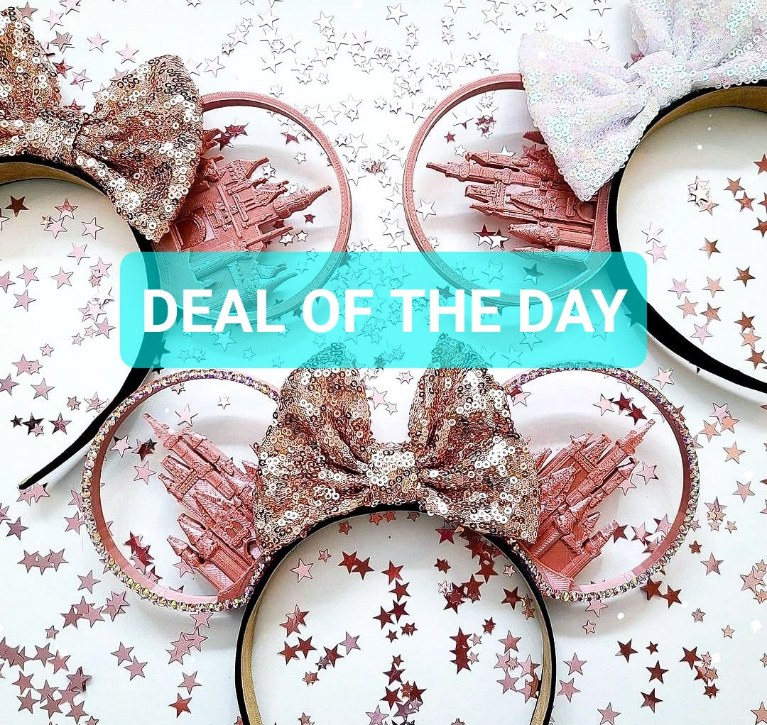 deal of the day : rose gold castles