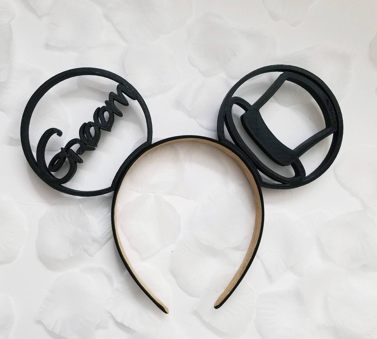 wedding collection Groom ears 3d mouse ears