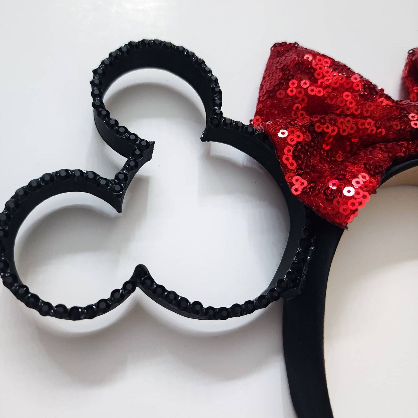 The Classic Mouse with BLACK rhinestones