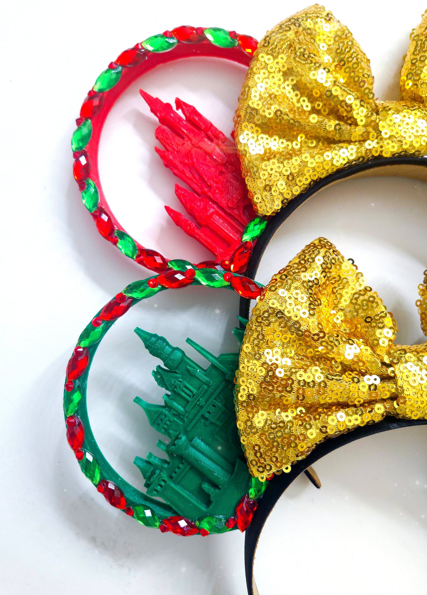 Christmas castles ear christmas/holiday ears