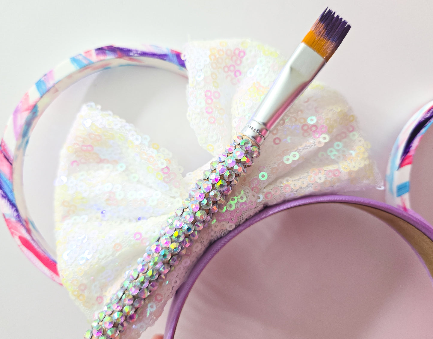 PRE-ORDER paint ears with rhinestone paintbrush