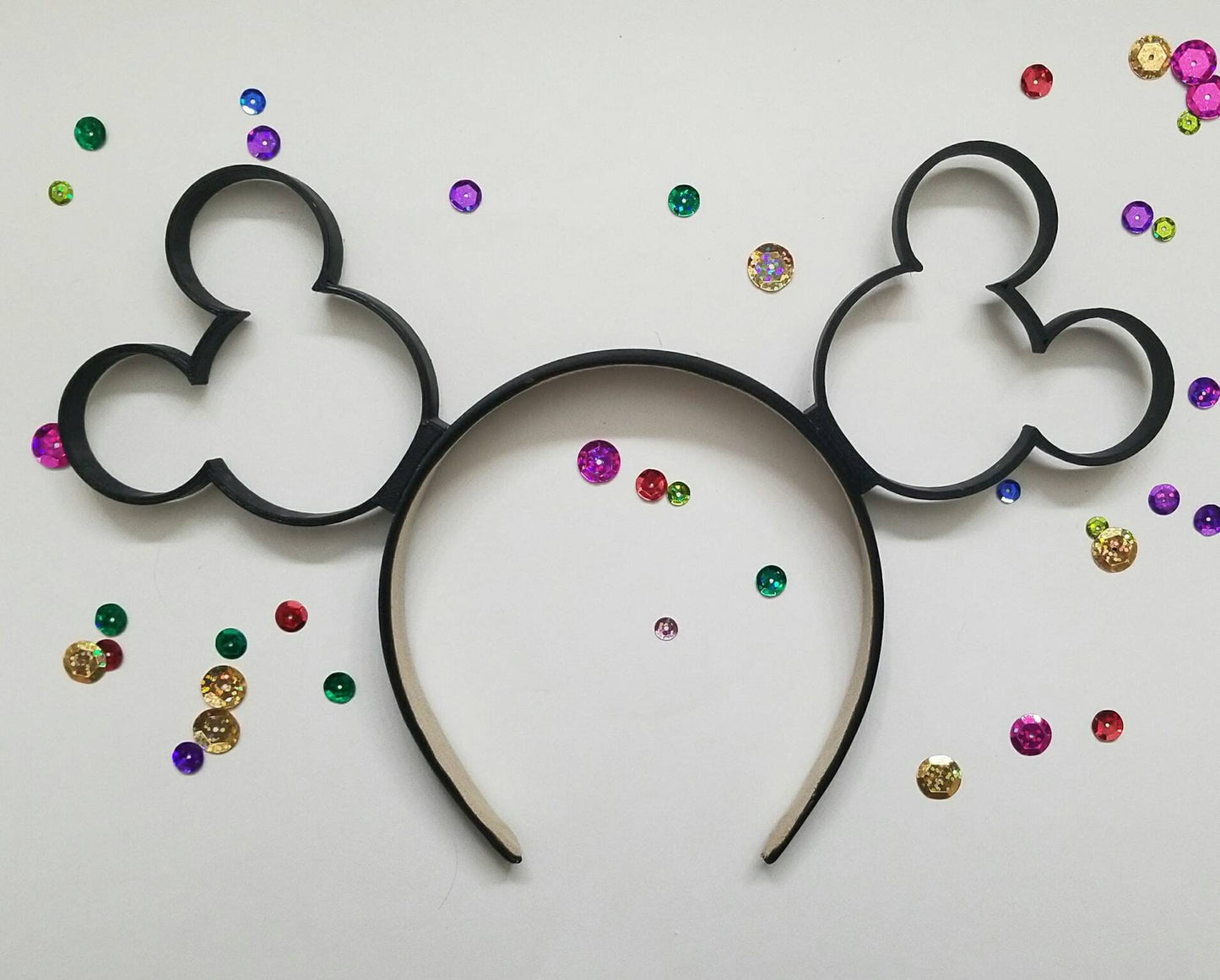 3D Mouse Ears, The Classic Mouse WITH RHINESTONE