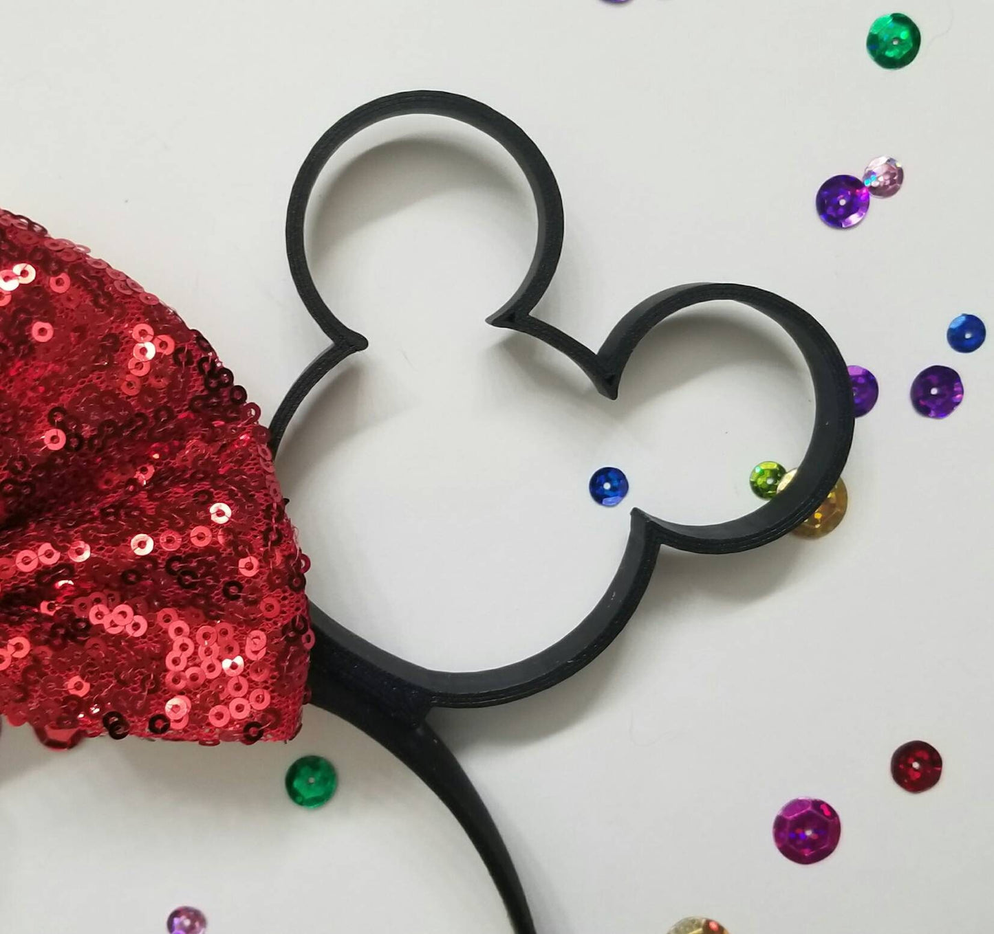 3D Mouse Ears, The Classic Mouse WITH RHINESTONE