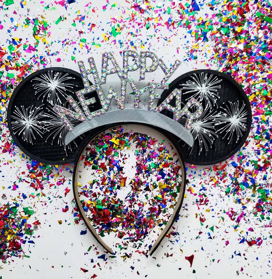 Happy new year ears, 3D Mouse Ears