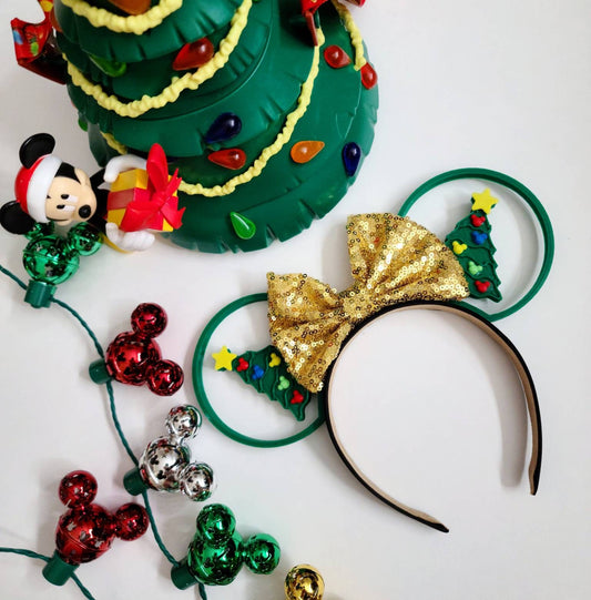 Oh Christmas Tree , ornament Christmas 3D Mouse Ears