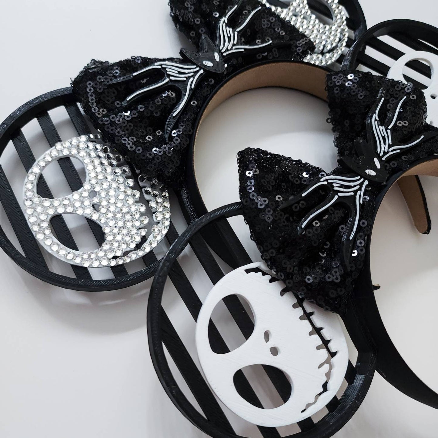 Pumpkin king 3D print Mouse Ears with or without rhinestones