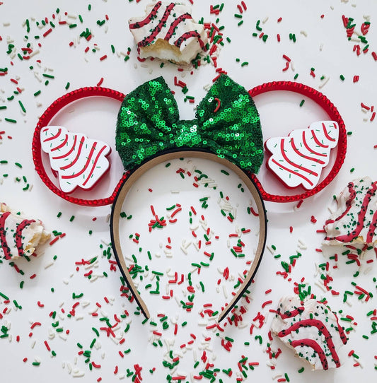 Cake Christmas 3D Mouse Ears