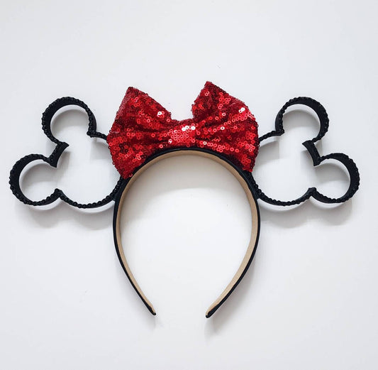 The Classic Mouse with BLACK rhinestones